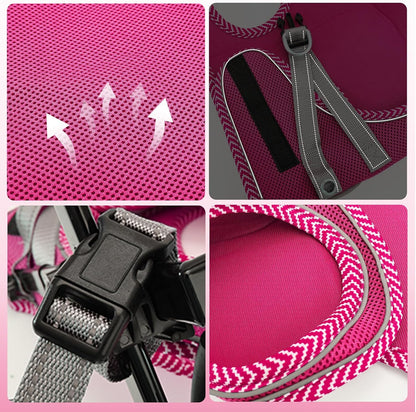 Updated Dog Wheelchair for Back Legs,Small Dog Wheelchair Carts with Wheels, Light Weight Wheelchair for Leg Support Helps Senior,Injured,Paralyzed, S & Pink