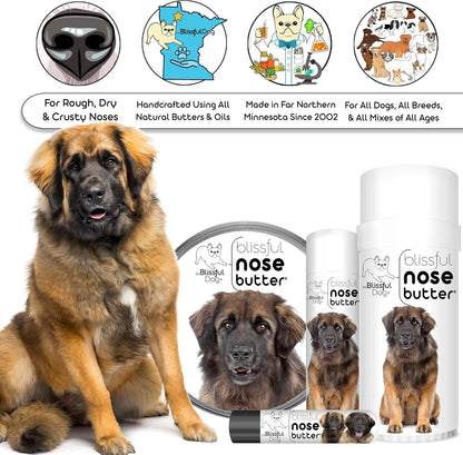 The Blissful Dog Leonberger Unscented Nose Butter - Dog Nose Butter, 16 Ounce