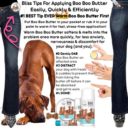 The Blissful Dog 4 oz TIN Rhodesian Ridgeback Booboo Butter