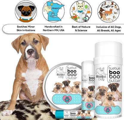The Blissful Dog 8 oz TIN American Staffordshire Terrier Booboo Butter