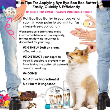 The Blissful Dog 8 oz TIN Shetland Sheepdog Booboo Butter