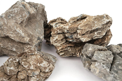 LANDEN Seiryu Stones Natural Rocks for Aquarium, Paludarium, Terrariums, Landscaping Rocks, Aquascaping, 80L (36lbs) 3-11in, Seiryu Stones(3-11inch,36lbs)