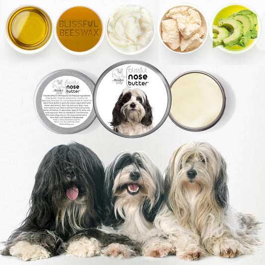 The Blissful Dog Tibetan Terrier Unscented Nose Butter - Dog Nose Butter, 8 Ounce