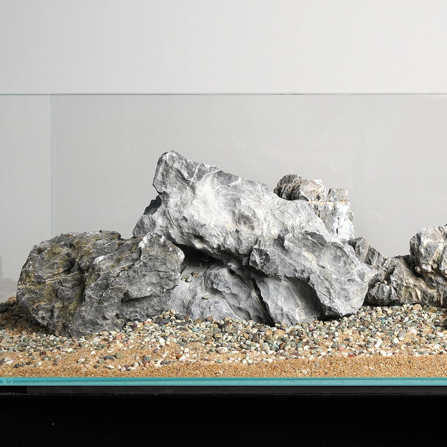 LANDEN Thoreau Aquarium Sand for Aquarium Landscape 2L(7lbs), Fish Tank Gravel, Pea Gravel for Landscaping, Coarse Sand for Plants, Aquarium Granite Sand, Fish Tank Decorative Sand, 2-3mm