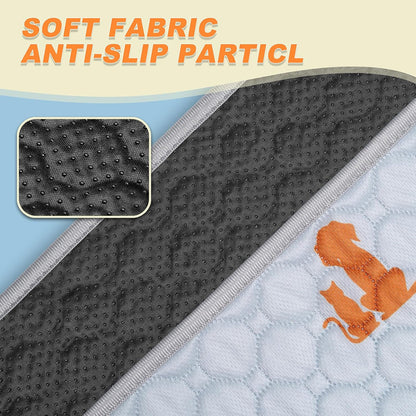 Washable Pee Pads for Dogs, 2 Pack Reusable Puppy Pads, Waterproof Pet Pee Pads for Dog Potty Training, Extra Large Dog Pee Pads for Crate, Playpen, and Whelping, Orange 36"x41"