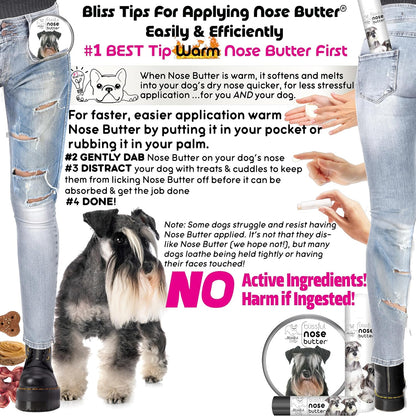 The Blissful Dog Schnauzer Unscented Nose Butter, 16oz