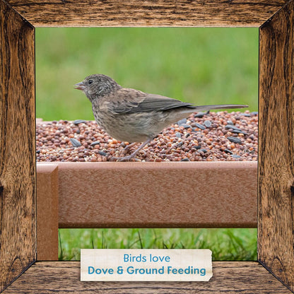 Morning Song Dove & Ground Feeding Wild Bird Seed -12 lb. Dove, Quail & Pigeon Wild Bird Food for Outside Feeders