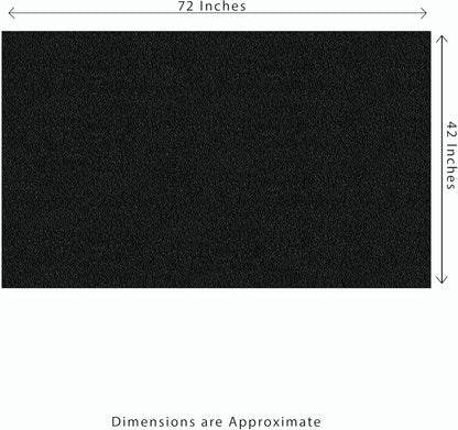 Heavy Duty Horse Stall Mats - Stable Mats, Durable 3/4 in. Thick Rubber Flooring - Solid Black - 3.5' x 6' Mat for Stables, and More - 42 in. x 72 in. Stall Mat