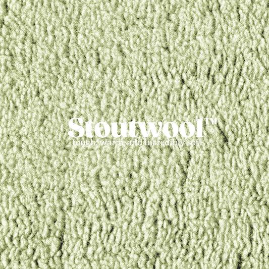 Stoutwool Indestructible Dog Bed - Fluffy Chew Proof Dog Crate Pad - Tough Kennel Pad for Aggressive Chewers - Washable, Ideal for Jumbo Breeds & Fits 54-Inch Crate - 53"x35", Gleam